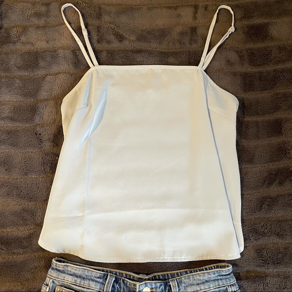 by the Way. Pale Blue Top  - Medium
